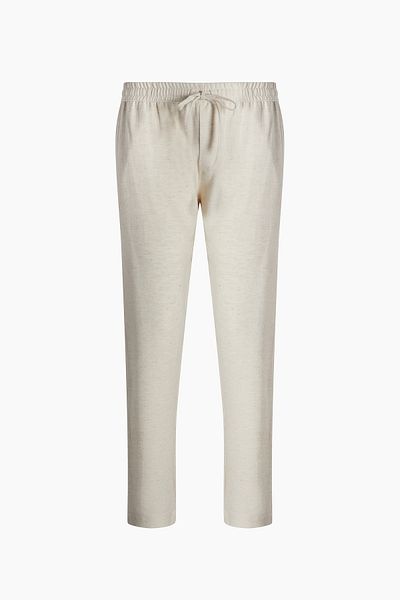 İKİKIZ Men's Linen - Natural Straight Trousers