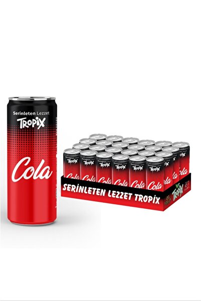 tropix Cola Aromalı Gazlı Içecek 250 ml X 24 Adet