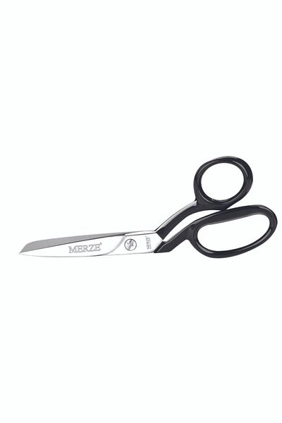 FDM Merze Black Handle Screw Tailor Scissors (22cm) (Made in Turkey) (d-105)