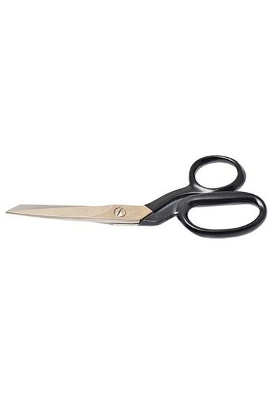 MERZE 4115-7 Inch Black Handle Extra Quality Leaning Regula Scissors (17,5 Cm)