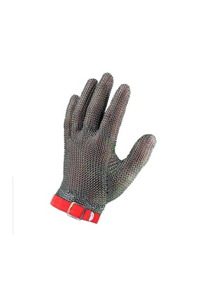 FDM Çelik Örgü Eldiven (5 Parmak)(l Beden)(%100 Paslanmaz)