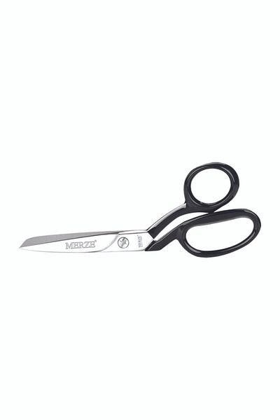 FDM Merze Black Handle Screw Tailor Scissors (17cm) (Made in Turkey) (d-103)