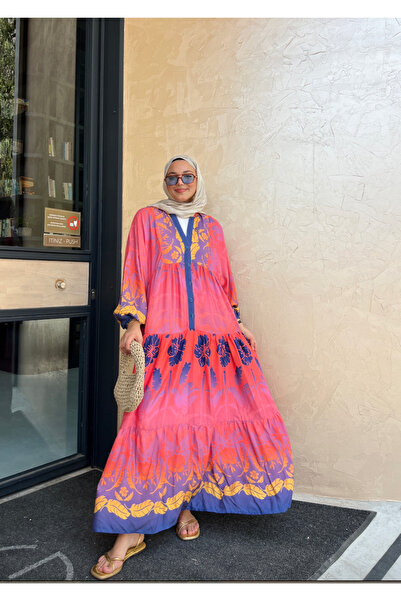 müqofficial Leila Viscose Dress - Stylish Design