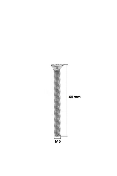 ilta Life M5x40 Mm Vida Somun Pul Matkap Uçlu Yıldız Başlı Vida Takım Set 50 Adet