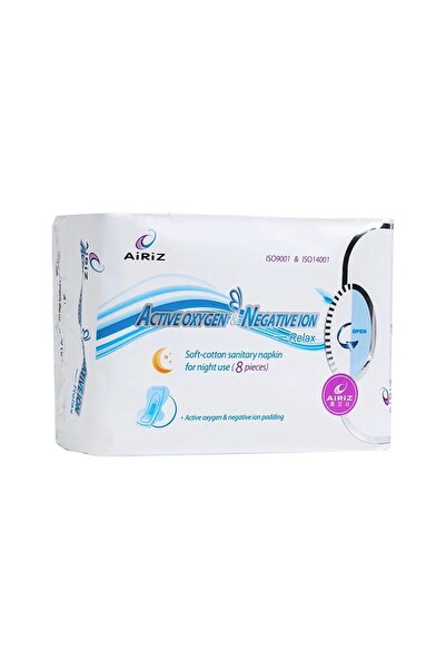 Tiens Airiz Hygienic Women's Pad Active Oxygen Negative Ion Organic Pad 8 Pie...
