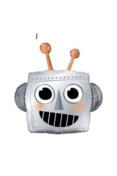 Partifabrik First Year Birthday Balloon Head Robot - Series
