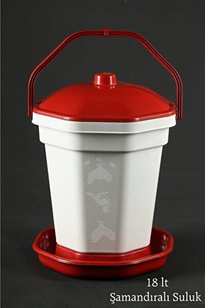 ALGÜL İNŞAAT PLASTİK VE BİJUTERİ 18 Lt. Şamandıralı Suluk ( Kuş,civciv,tavuk,hindi Vs.)