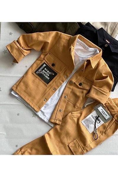 ipekkids İPEKKİDS BOY'S CLOTHING PANT JACKET BADY COMBIN