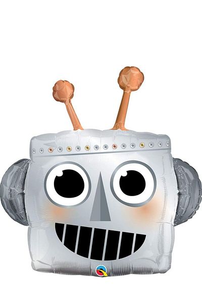 Partifabrik First Year Birthday Balloon Head Robot - Series