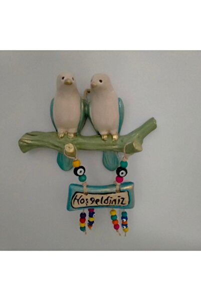 Minihobiev Dekoratif Hoşgeldiniz Kapı Süsü, Duvar Süsü