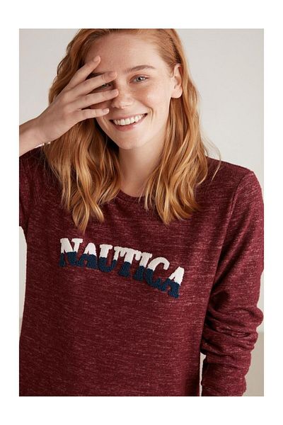 Nautica Nautica Knitwear Long Sleeve Women's Pajama Set