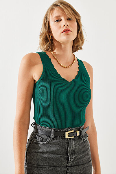 Bianco Lucci Kadın Yaka Detaylı Bluz 20223025