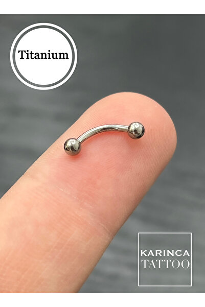 Karınca Piercing 8 Mm Titanyum Kaş Piercingi Nipple Smiley Kulak Conch Rook Snug Anti Tragus Forward Helix Piercing