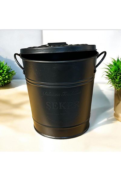 decovien 17 cm Wide Metal Pulses Bucket