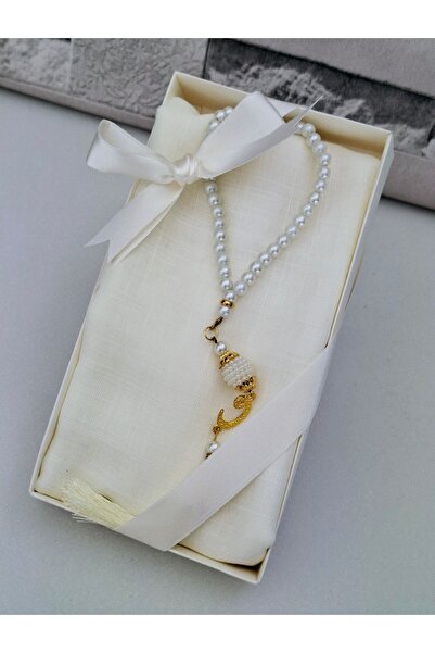 hira tasarım Σετ Δώρου για Κάλυμμα Κεφαλής και Μαργαρίτες με Κάθε Θαύμα - Στην Επίσημη Ταυτότητα Hajj Umrah