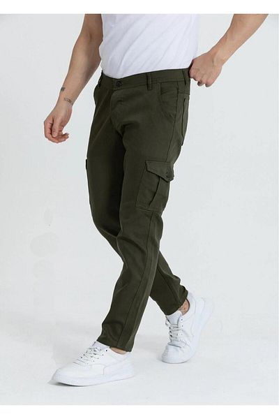 DENİM LONİ Ανδρικό παντελόνι Cargo - Pause Denim, Slim Fit, Μοντέλο 6803