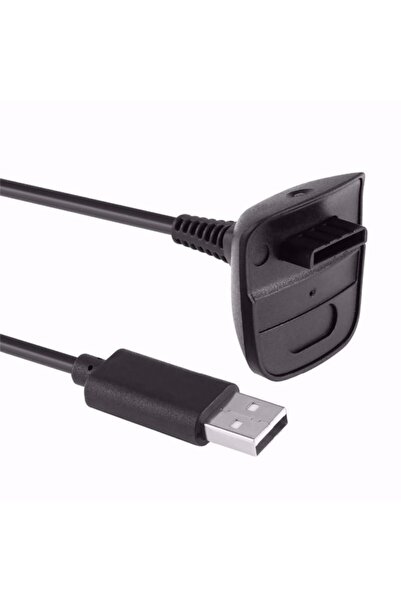 DNR Bilişim Xbox 360 Kablosuz Oyun Kumandası Şarj Kablosu Için Usb Şarj Kablosu