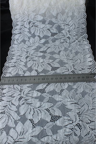 ÖZPAŞ TEKSTİL VE AKSESUAR 22cm Cream Lace Lycra Caesar