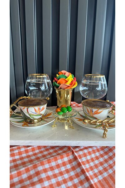 Bohemia Kristal 2 Kişilik Kahve Yanı Su Bardağı