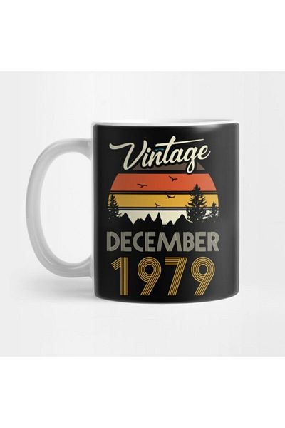 TatFast 1979 Vintage - December Birthday Cup Gift Dowry Presentation