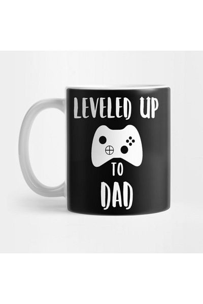 TatFast Leveled Up To Dad، الأب الجديد، عيد الأب الأول، الأب الجديد، الأب المستقبلي، كوب الأب الأول