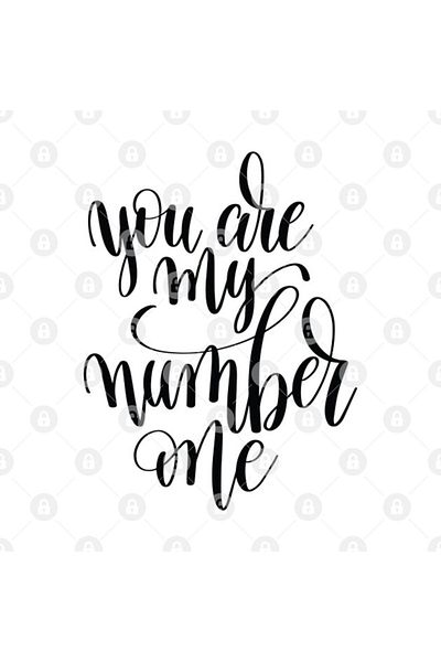 TatFast You Are My Number One Mug, Gift, Dowry, Presentation Holder