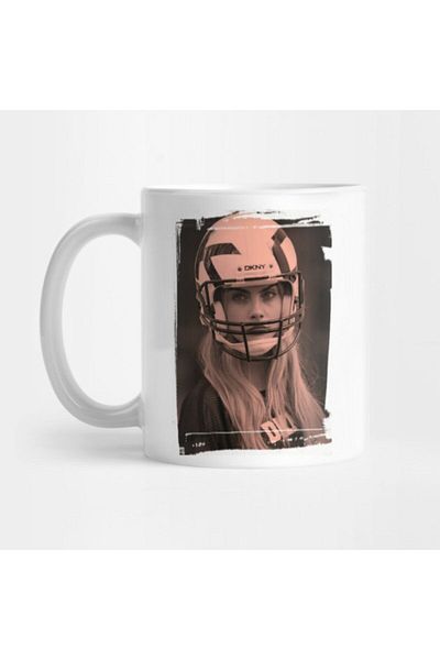 TatFast Cara Delevingne Mug, Gift, Dowry, Presentation Holder