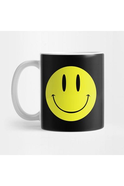 TatFast كوب Smiley Face Emoji Have A Nice Day Acid Man 90s Grunge Rave