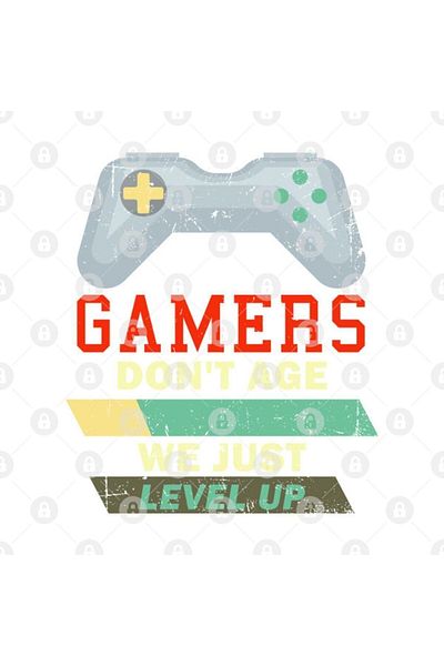 TatFast Gamers Don't Age We Just Level Up-vintage Video Game For Men Women Kids Pc-gamer Computer E-spo Cup