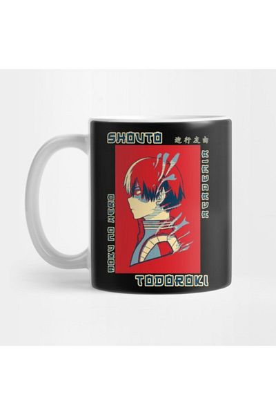 TatFast Shouto Todoroki Mug, Gift, Dowry, Presentation Holder