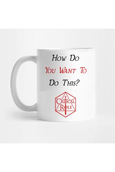 TatFast How Do You Want to Do This? Critical Role Trophy, Gift, Dowry, Presentation