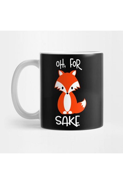 TatFast Oh for Fox Sake Mug, Gift, Dowry, Presentation
