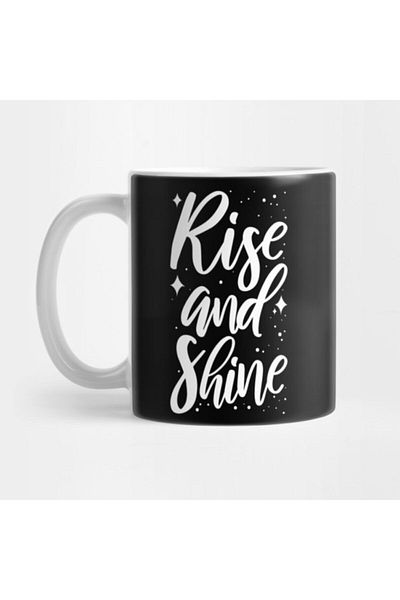 TatFast Rise Shine Mug, Gift, Dowry, Presentation Holder