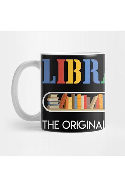 TatFast كوب هدايا Librarian The Original Search Engine Book Lovers