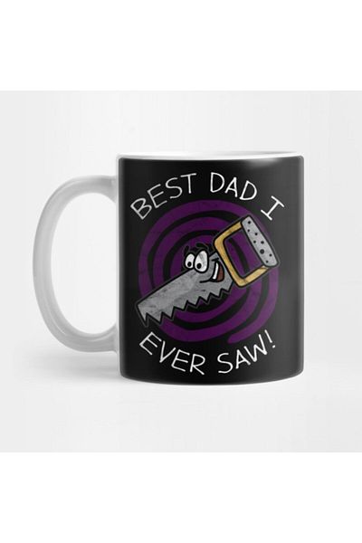 TatFast Father's Day-Best Dad I Ever Saw! Mug, Gift, Dowry, Presentation Holder