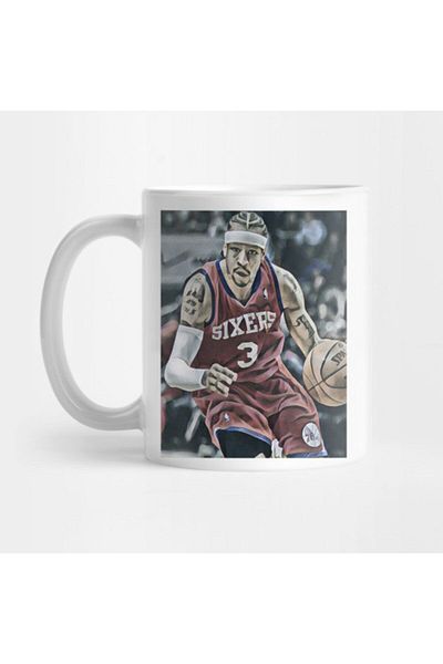 TatFast كوب Allen-Iverson-Philadelphia-76ers-Abstract - هدية ومهر وعرض