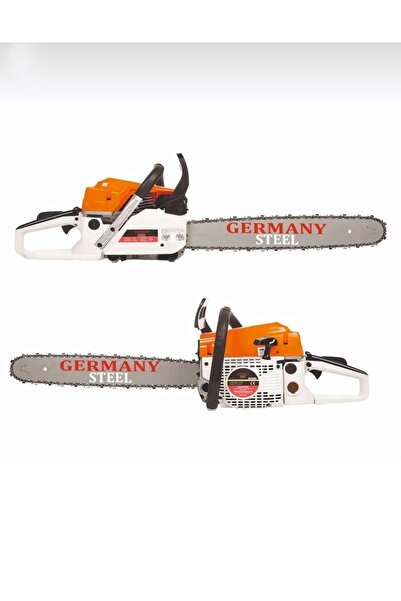 Germany Steel Germany Benzinli Testere 7.9 Hp Ağaç Odun Dal Kesme Makinesi Or...