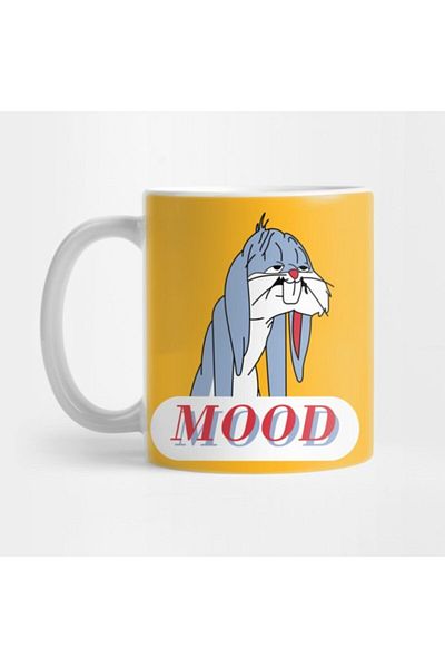 TatFast Tired Bugs Bunny Mug, Gift, Dowry, Presentation