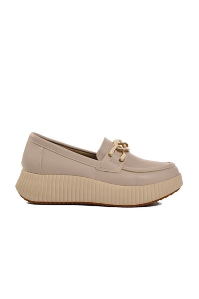 AYAKMOD 389120   Pantofi casual de damă Nude Color
