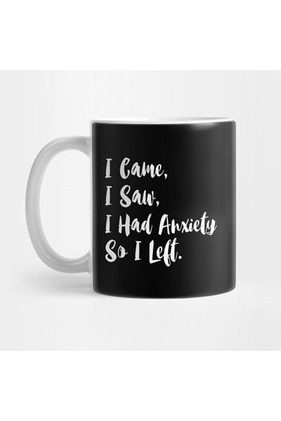 TatFast I Came I Saw Anxiety So I Left - هدية كأس المهر