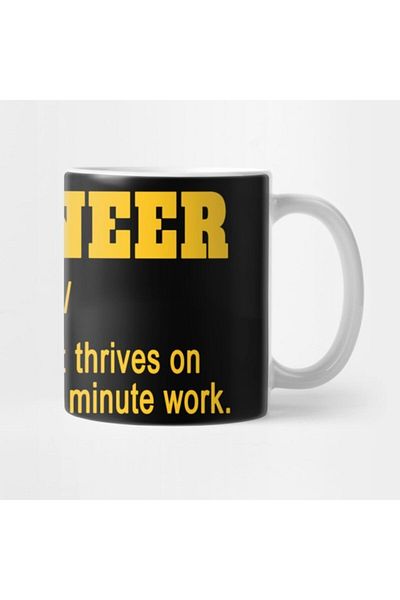 TatFast Engineer, An Organism That Thrives On Caffeine And Last Minute Work Mug