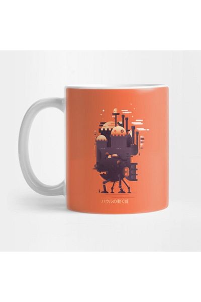 TatFast Howl's Moving Castle Mug, Gift, Dowry, Presentation Holder