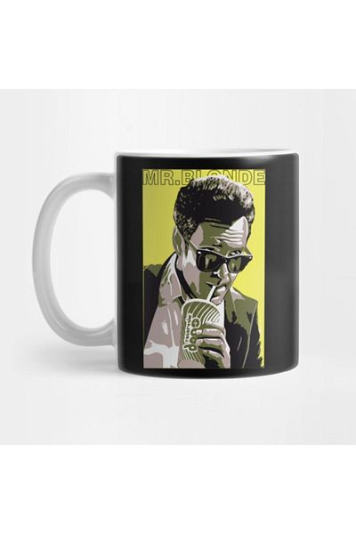 TatFast Reservoir Dogs Mr Blonde Mug, Gift, Dowry, Presentation Holder