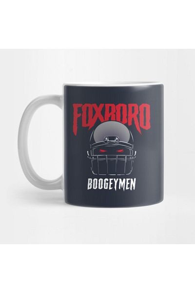 TatFast كوب منقوش من New England Patriots Boogymen - هدية ومهر وعرض