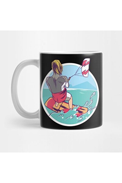 TatFast كوب ركوب الأمواج من كيت، هدية، مهر، حامل عرض