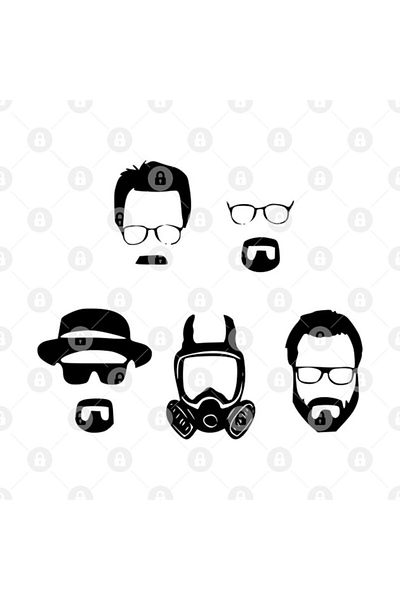 TatFast العديد من وجوه كوب والتر الأبيض، هدية، مهر، عرض