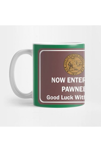 TatFast كوب ترحيبي من Pawnee، هدية، مهر، حامل عرض