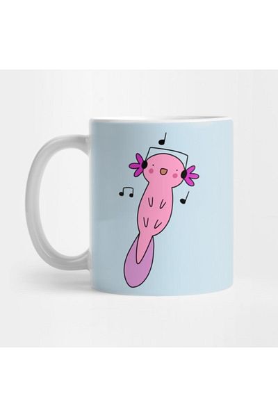 TatFast سماعات الرأس، كوب Axolotl، هدية، مهر، حامل العرض
