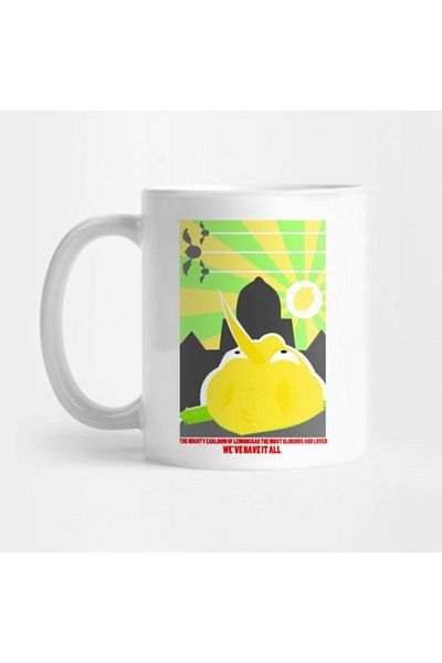 TatFast كوب Lemongrab The Most Glorious، هدية، مهر، عرض