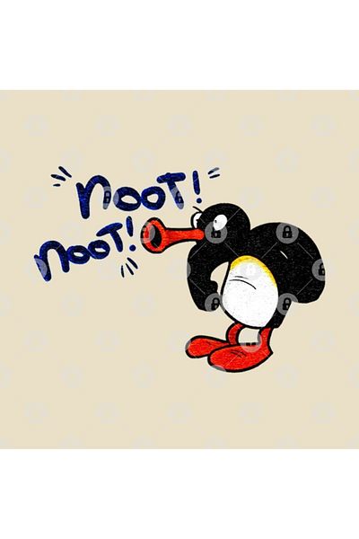 TatFast كوب Noot Noot Animal، هدية، مهر، حامل عرض